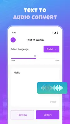 Voice changer with effects android App screenshot 2